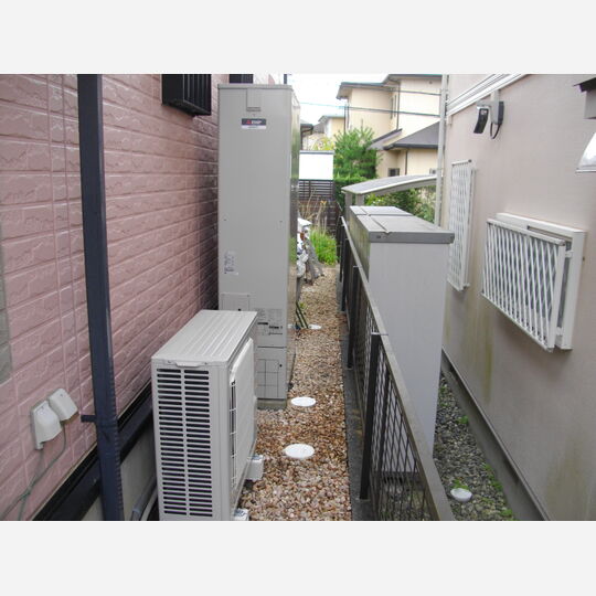 エコキュート入れ替え工事の施工後